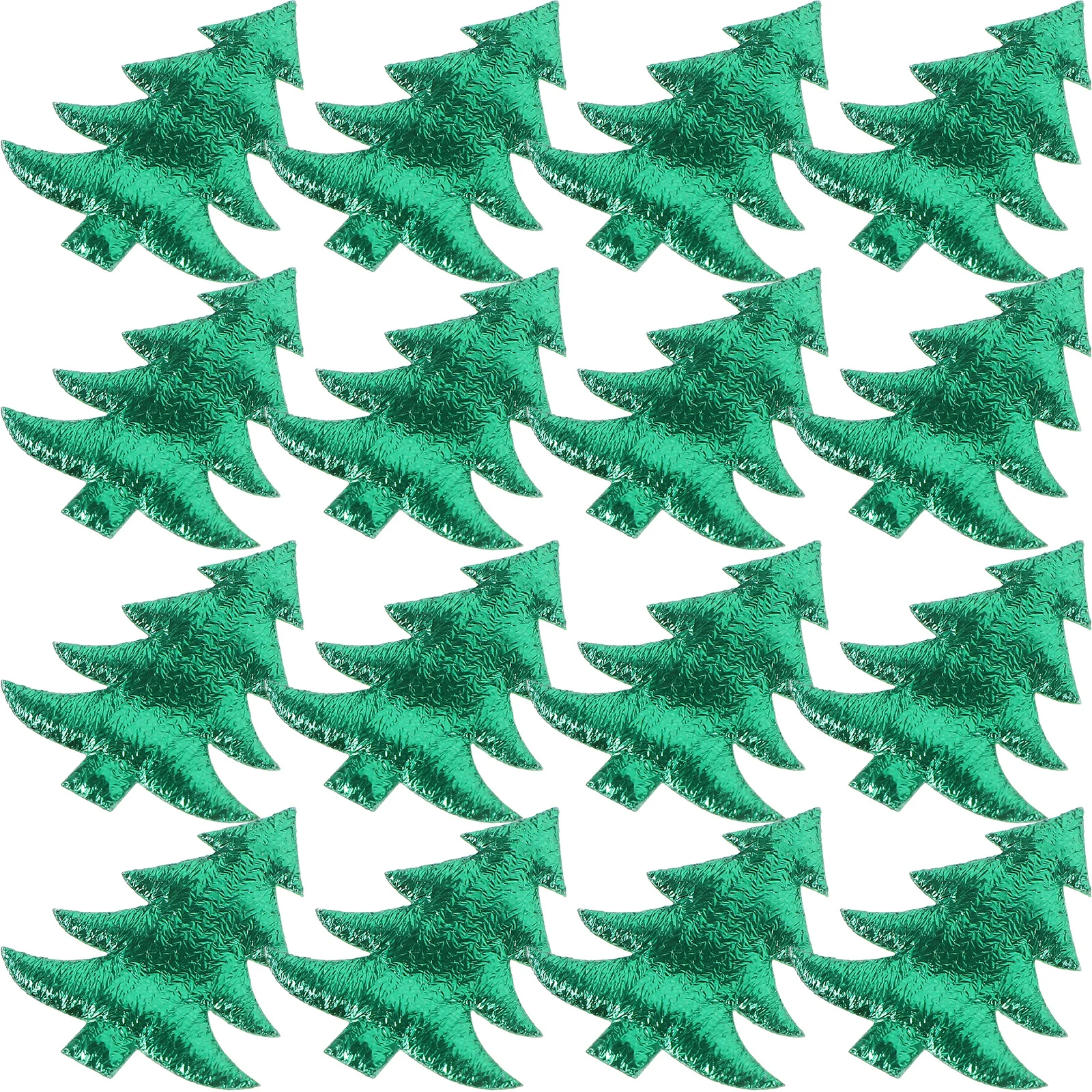 

100Pcs Mini Christmas Tree Ornaments Tiny Christmas Decoration for DIY Crafts Making DIY Crafts Making Material