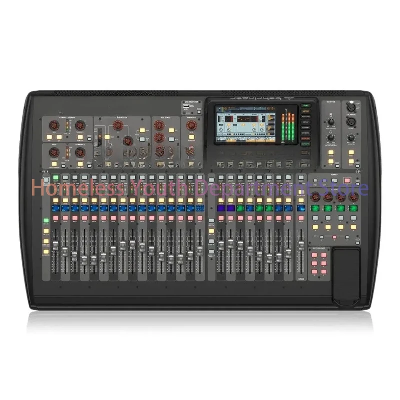 New Stage Set X32 Compact 40-Input 25-Bus Digital Mixing Console Or Flight Case