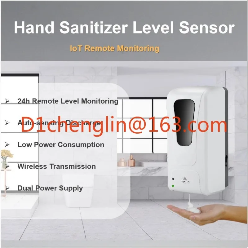 NB-IoT LoRaWAN Smart Liquid Soap Dispenser Contactless Automatic