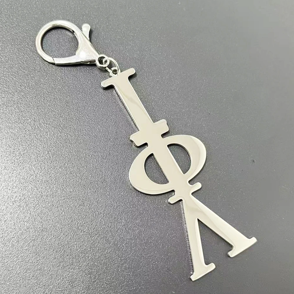 Iota Phi Lambda Sorority Member Stainless Steel Keychain