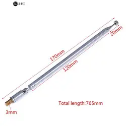 7 Sections Telescopic Antenna Aerial Radio TV Replacement  instrument-specific