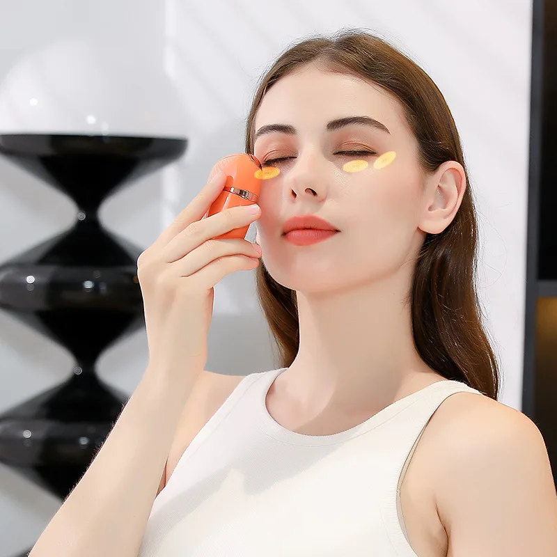 Mini vaporizador Facial portátil, masajeador de calor, recargable, práctico, cuidado de la piel, hidratante Facial