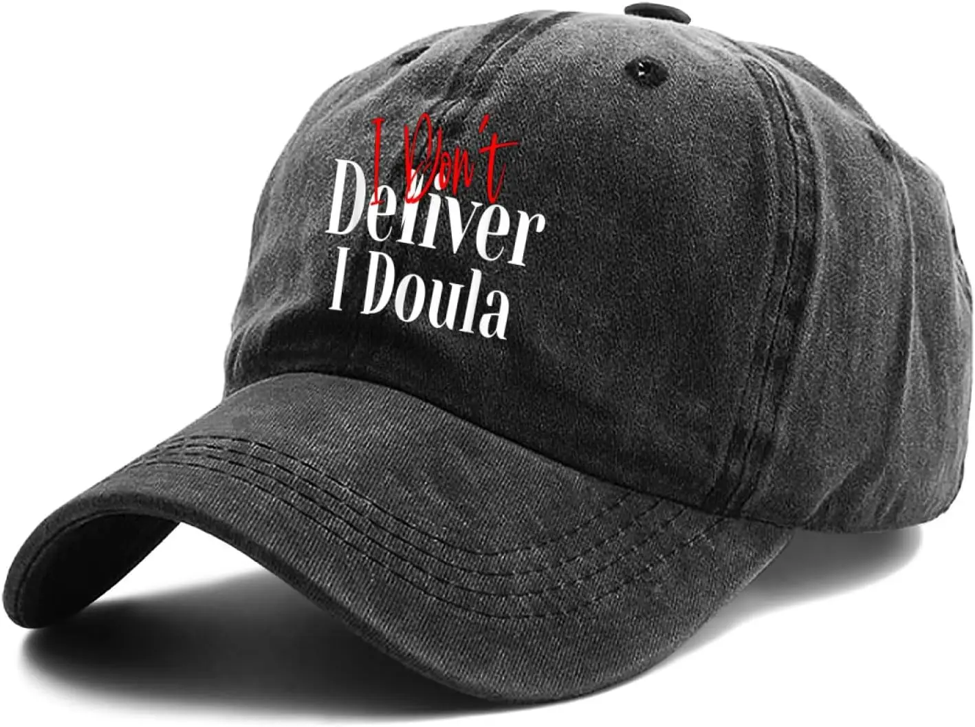 أنا لا توصيل قبعة سائق الشاحنة Doula للنساء