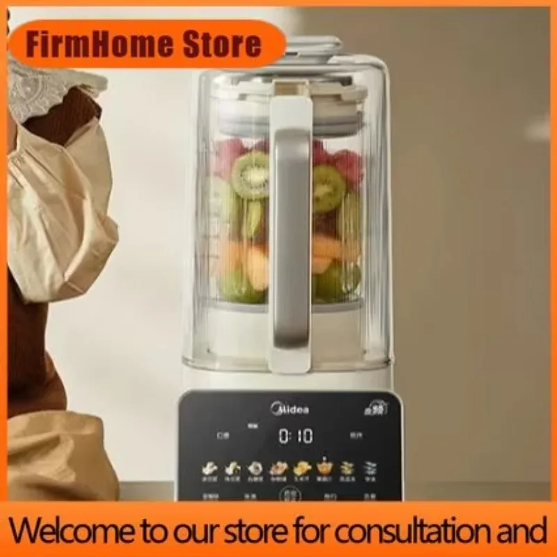 FirmHome StoreMidea Sleeping Wall Breaker 0 Coating Frequency Conversion Light Sound Removable Household Soybean Milk Machine N