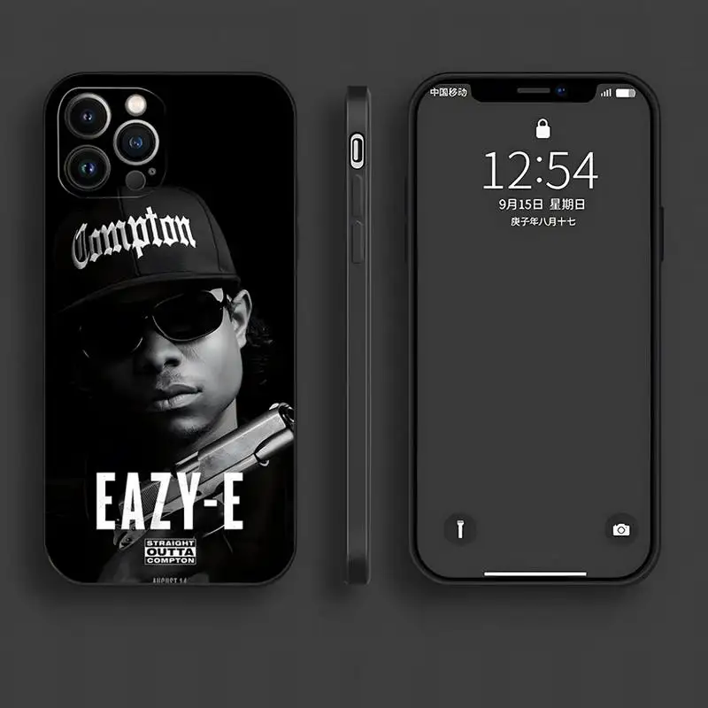 Eazy E NWA Legendary Rapper Phone Case For Apple IPhone 13Pro Max 12 11 14 Mini Xs X Xr 7 8 6 Plus Se 2020 Shockproof Back Cover