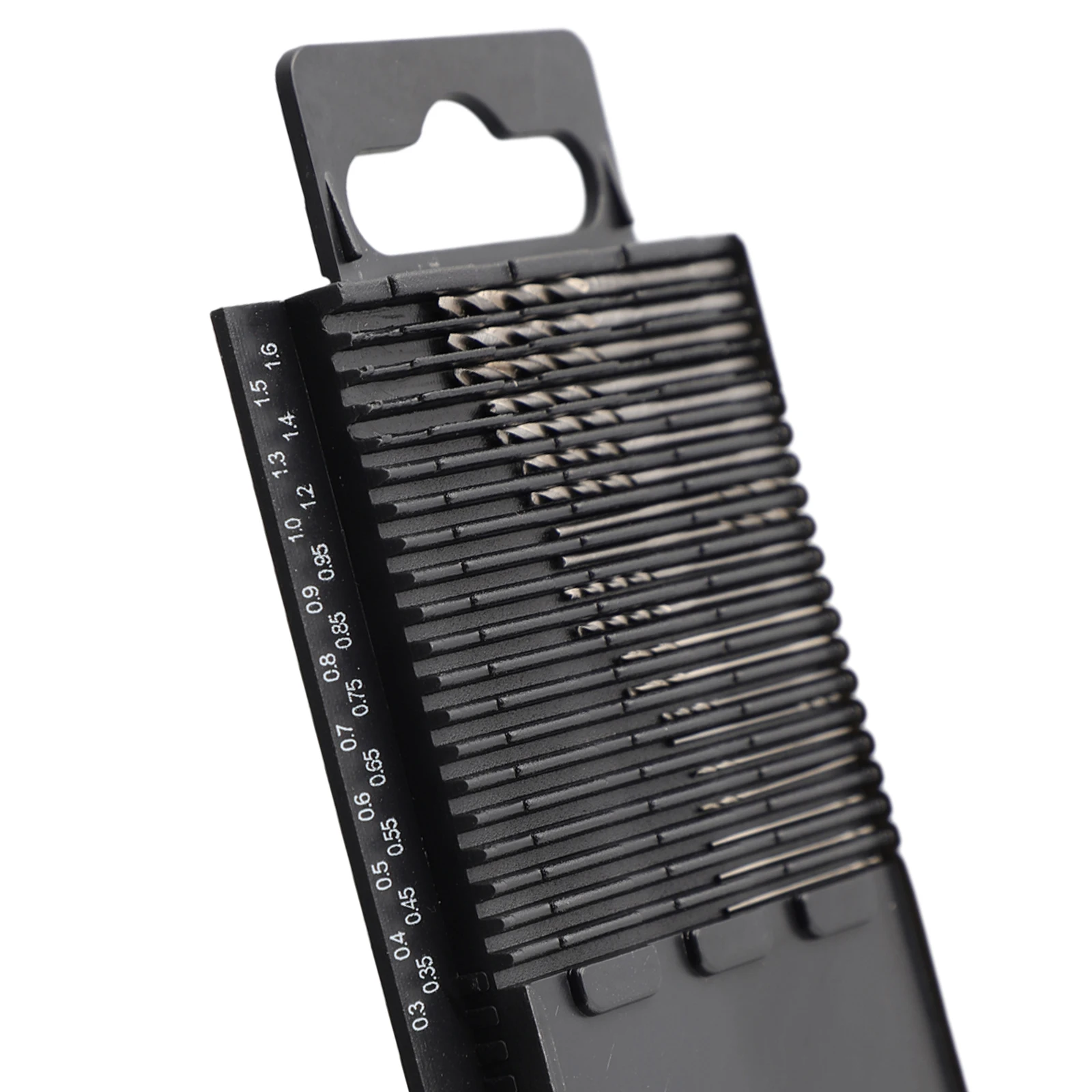 ミニhssスパイラルドリルビットセット、マイクロドリルビット、木工ツール、0.3mm-1.6mm、20個