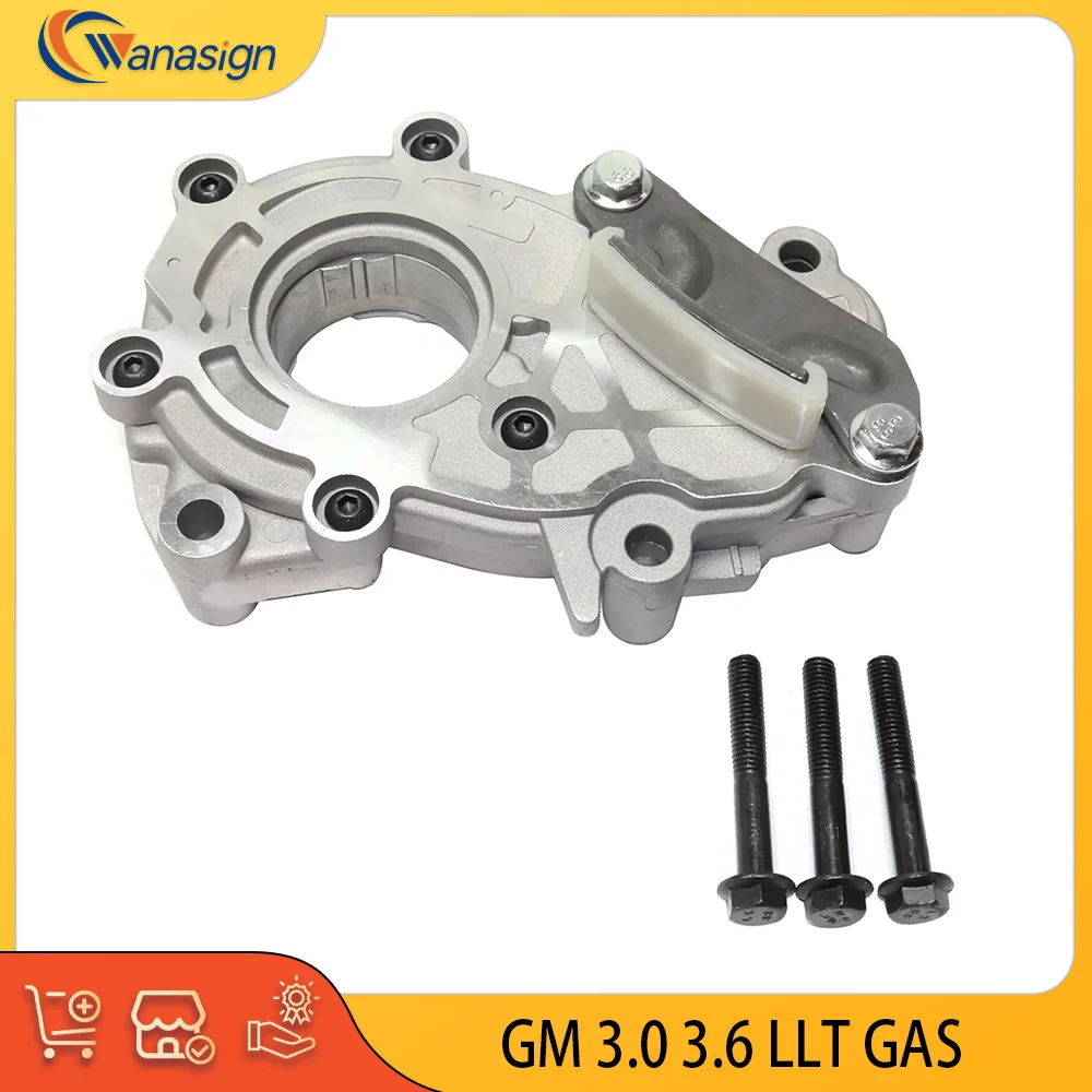 

AUTO ENGINE PARTS Oil Pump FIT For GM Chevy Chevrolet Equinox Malibu Impala Traverse Colorado Camaro 3.0L 3.6L V6 GAS DOHC 04-20