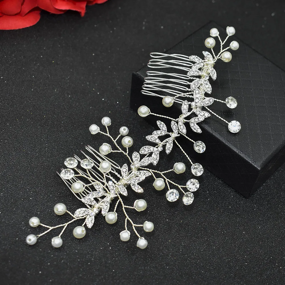 A429 Peineta de Lujo con Cristales para Mujer, Accesorios para el Cabello de Boda, Horquillas Chinas, Peineta para Niñas, Peinetas de Flamenco, Tiara para Novia, Matrimonio