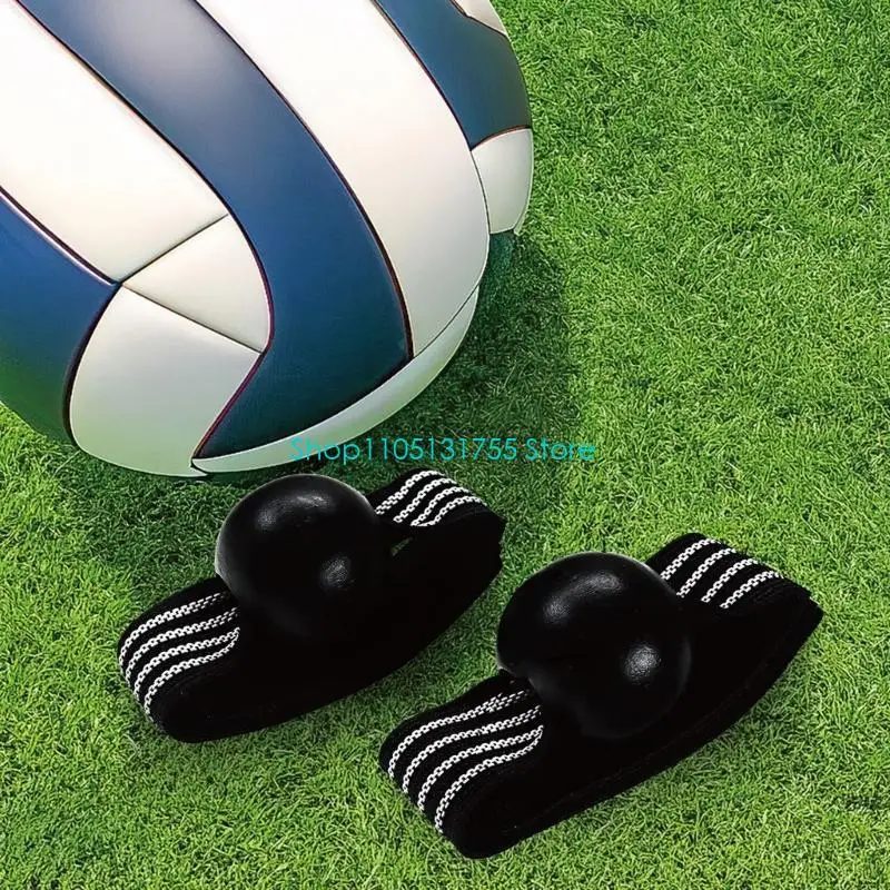 K0EF 2 Pcs Volleyball Training Setting Aid Beginners Volleyball Hand Position Corrector Nylon Training Belt Durable