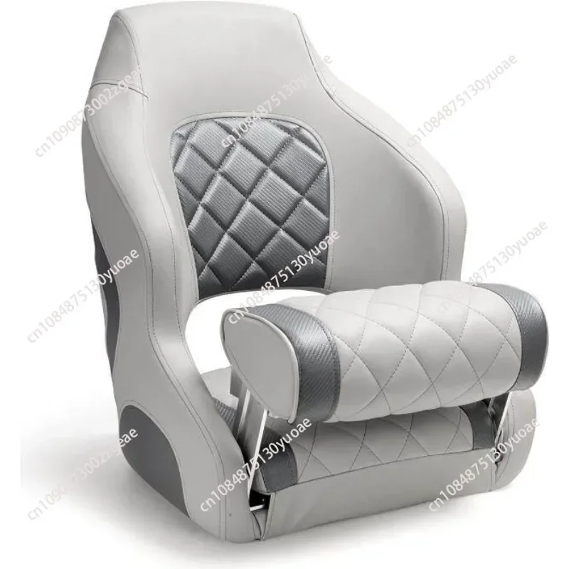 

Gold SellerMarine Vinyl Boat Chair Marine Seat Black Fishing Pro Casting Deck Seat Folding Bay Boat Bucket Seat For Yacht