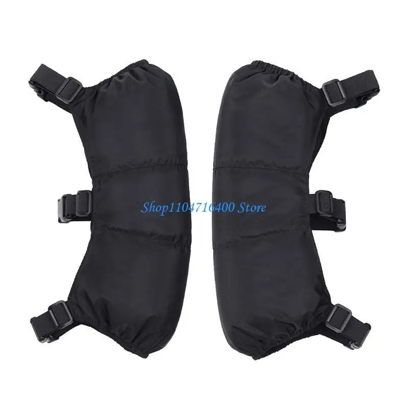 

y1gd 2Pcs Protective Pads for Leg Winter Warm Knee Pads Windproof Protector Leg Guard