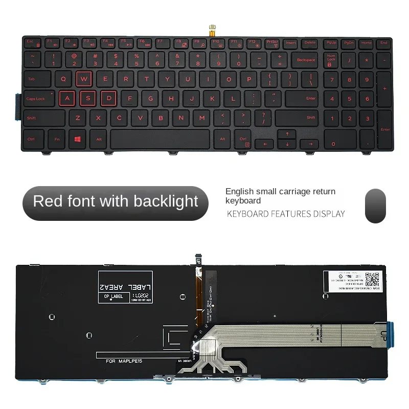 Replace Suit For DELL 15 3000 17-5000 3542 5547 5542 5548  Laptop Keyboard With backlight