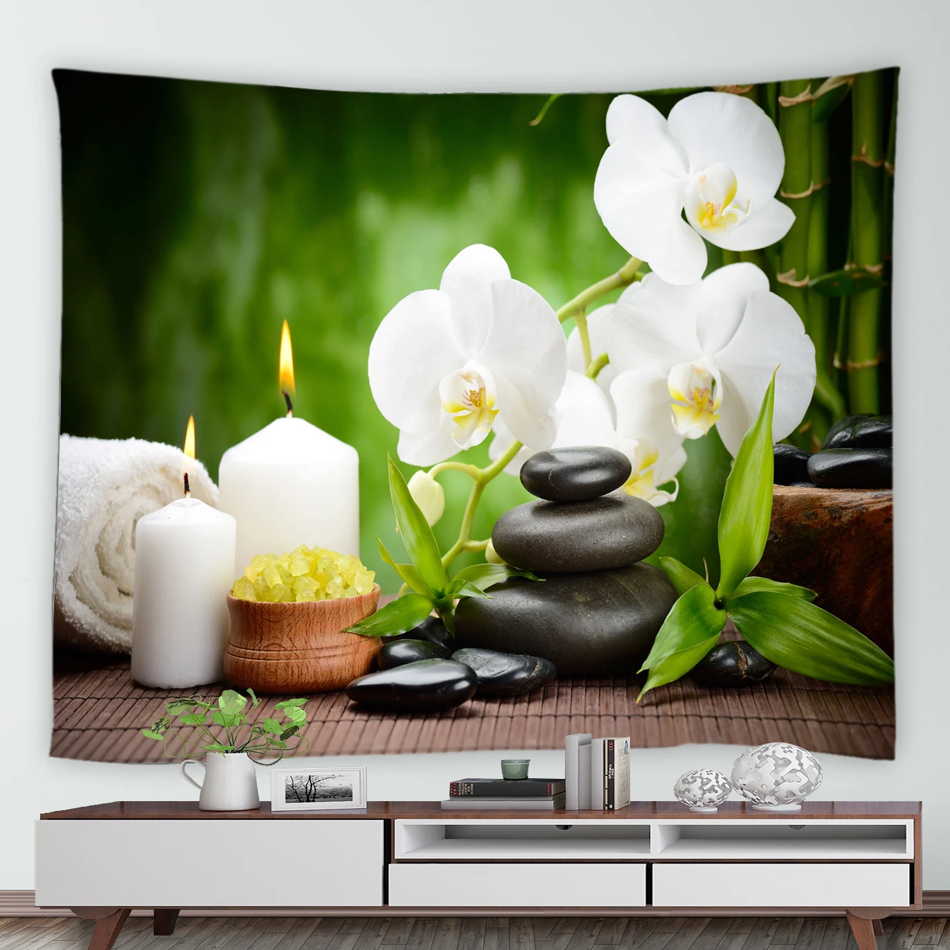 Настенный гобелен с изображени – обзор и цена Spa Wellness Nature