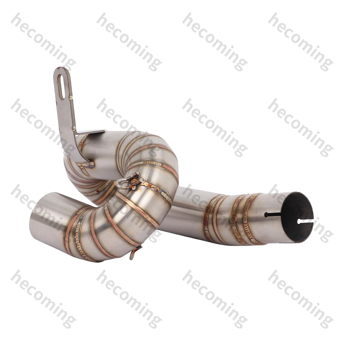 Slip on Mid Link Pipe For Triumph Street Triple 765 S R RS Moto Exhaust Escape Modify Muffler Pipe 2017-2024