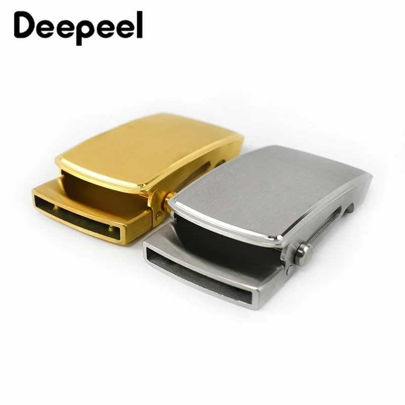 36mm/39mm Stainless Steel Belt Buckle Solid Brass Roller Belts Clasp Toothless Automatic Buckles Head Leather Carft Accessories