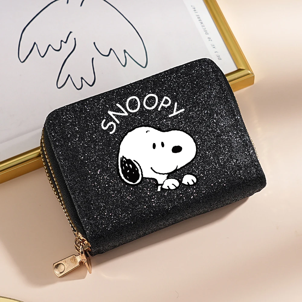 سنوبيس محافظ رجل إمرأة مشرقة حافظة للبطاقات أنيمي الكرتون حقيبة المال الإناث حامل بطاقة الائتمان موضة محفظة نسائية للعملات المعدنية هدايا عيد الميلاد
