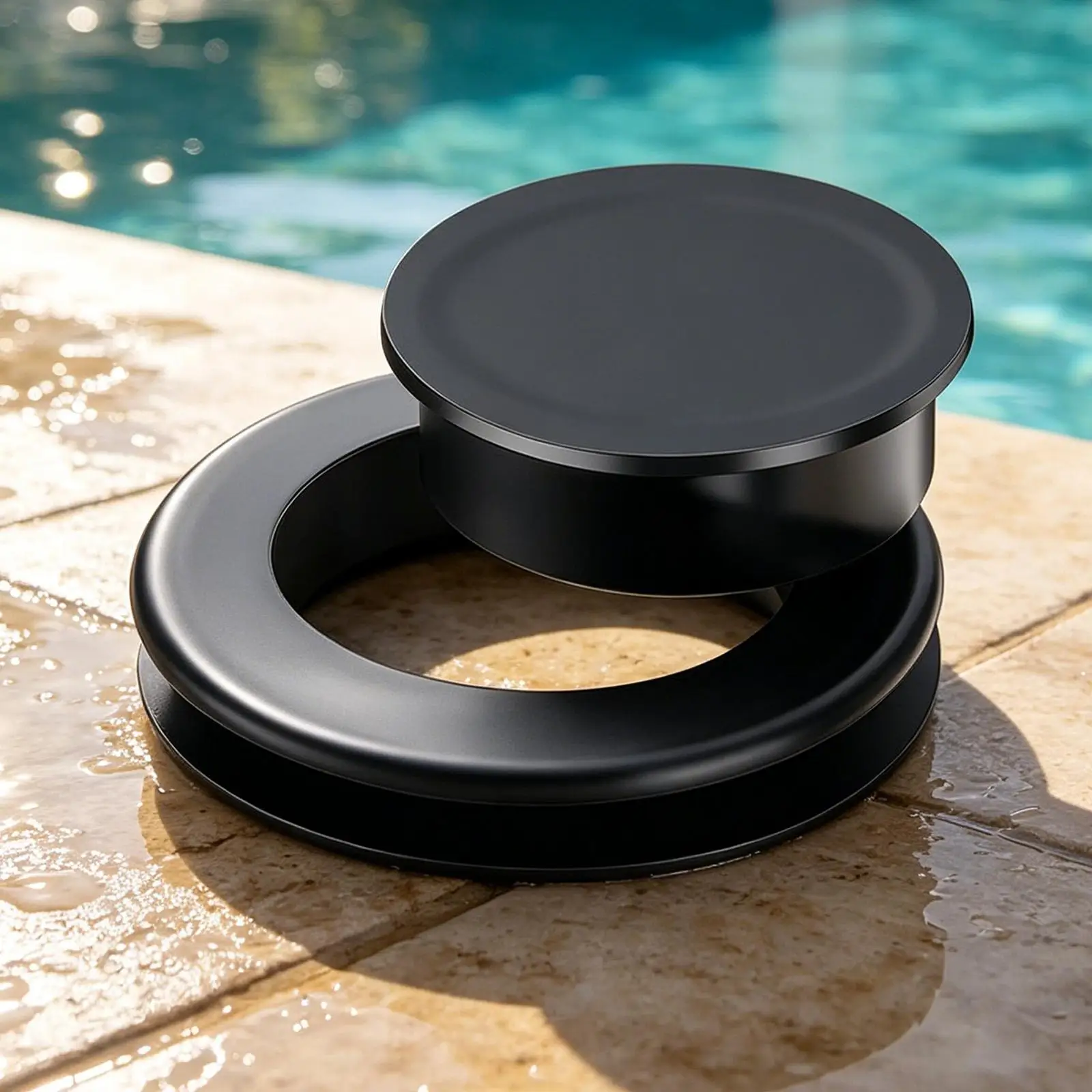 Outdoor Table Umbrella Hole Ring 2 Inch Flexible Silicone Soft Table Umbrella Hole Protector for Outdoor Beach Patio Cafe
