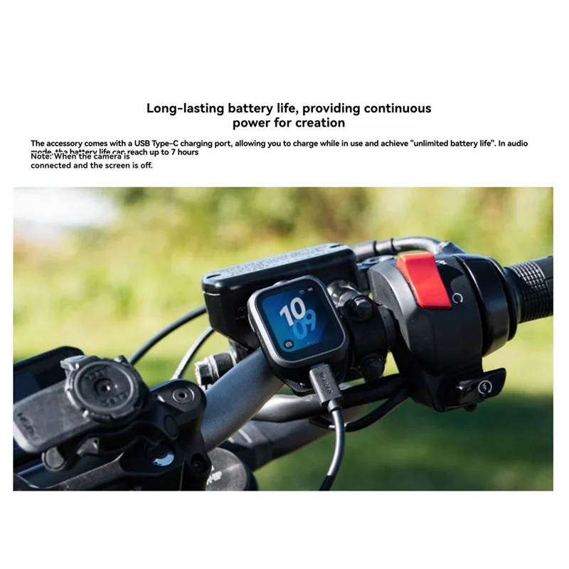 DIGIT-For Insta360 X5 Remote Control With Built-In Mic 160M LCD Touchscreen GPS Preview Watch For Insta 360 Ace Pro 2