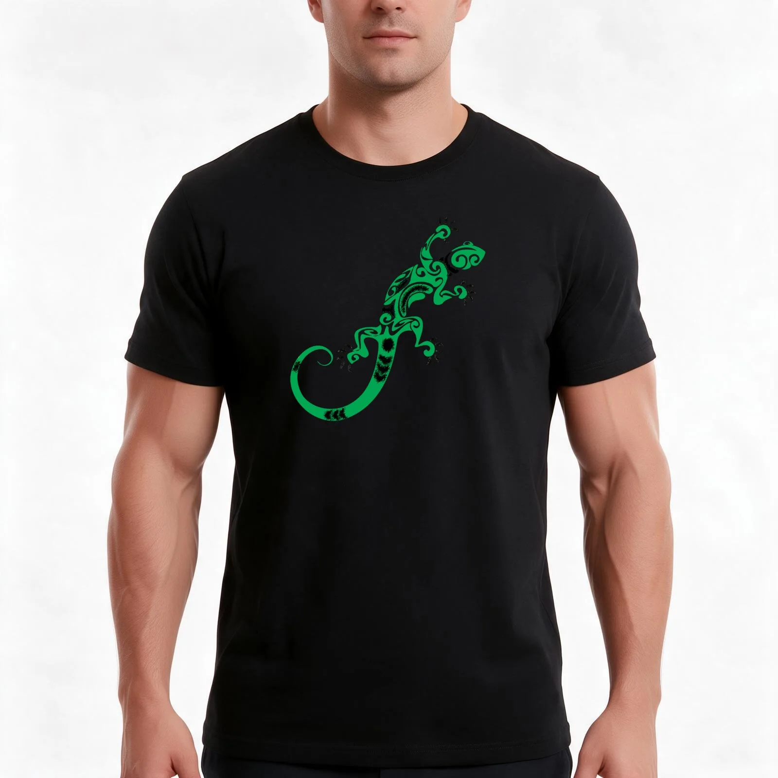 salamander T-Shirt Summer Casual Cotton Tee Oversized Streetwear Tops Vintage Graphic Print Loose Fit Short Sleeve