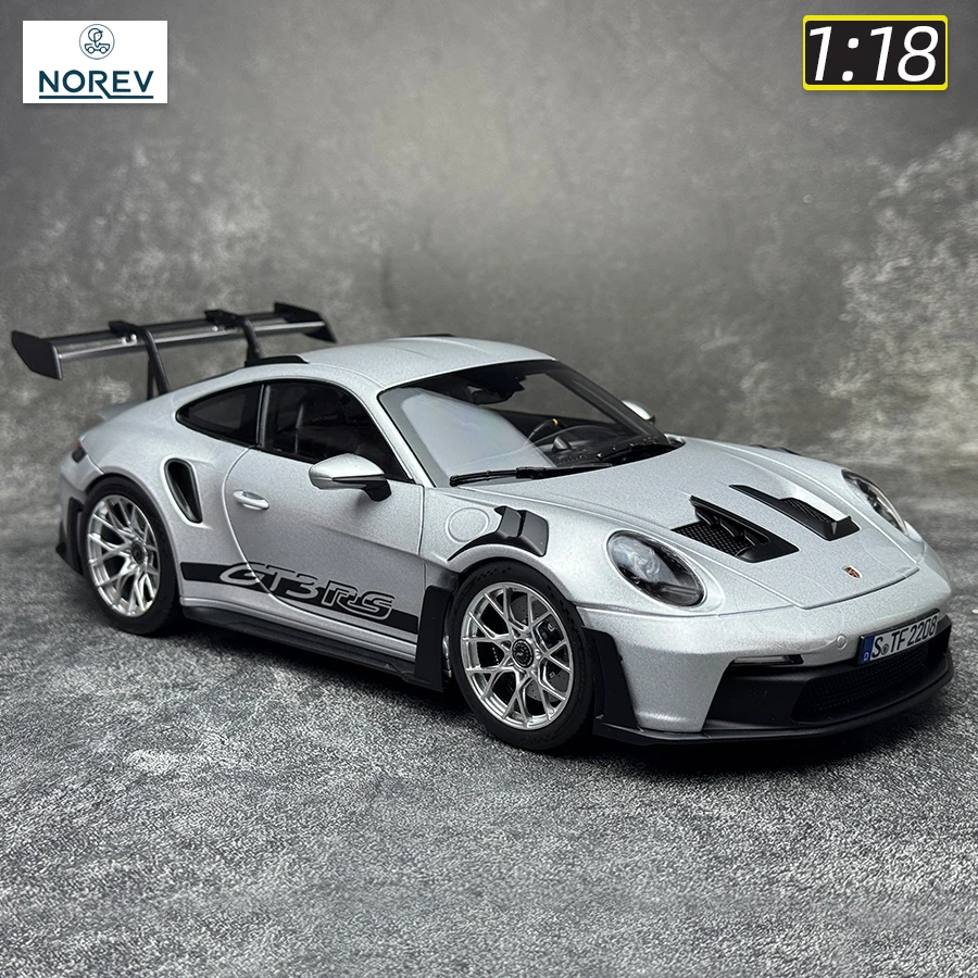NOREV ダイキャストモデル 1:18 ポルシェ 911 GT3 RS 2022 メタルカー