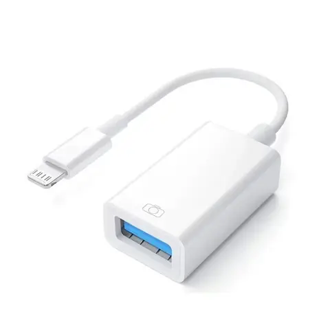 USB 3.0 OTG Adaptör Kablosu iPhone 15 14 13 12 11 Pro Max XR 8 Artı Xiaomi Samsung Huawei Redmi U disk Kamera Gamepad
