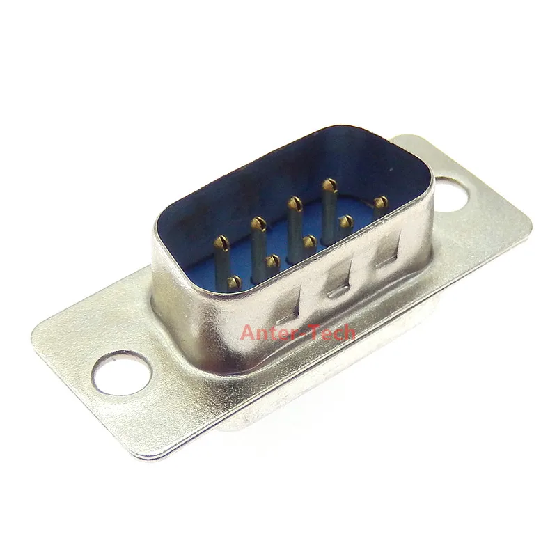 DB9 Female Male PCB Mount serial port Connector Solder Type D-Sub RS232 COM CONNECTORS 9pin socket 9p Adapter FOR PCB