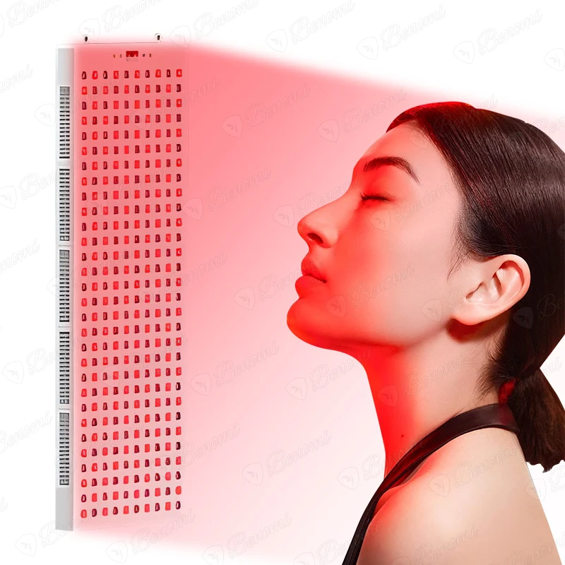 

Medical Treatment Device 630nm 660nm 820nm 850nm Grade Infra Red Light Therapy Steam Sauna Hanging Panel With Remote Control