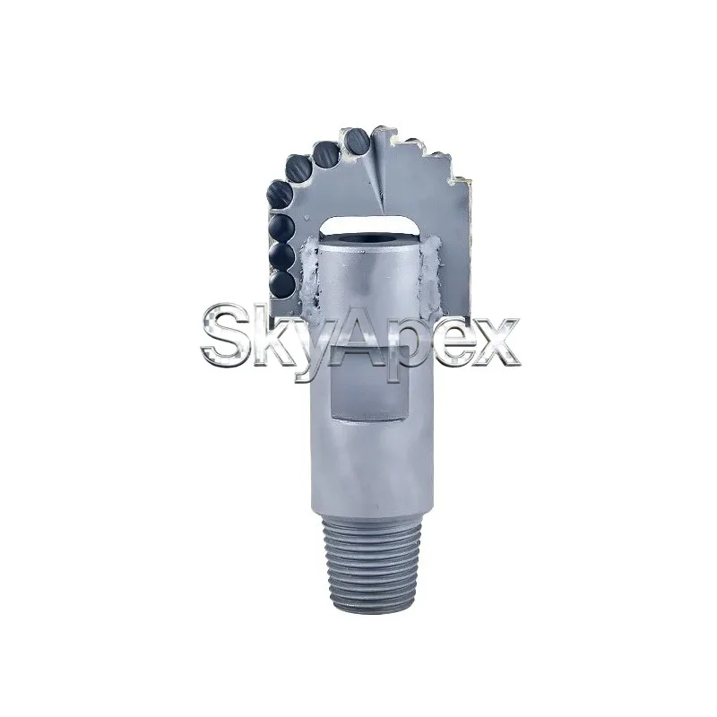 

Two Wing Scraper PDC Drill Bit Diamond Composite Sheet For Water Well Drilling Reaming Bit Customized For Rock Gravel Clay Layer