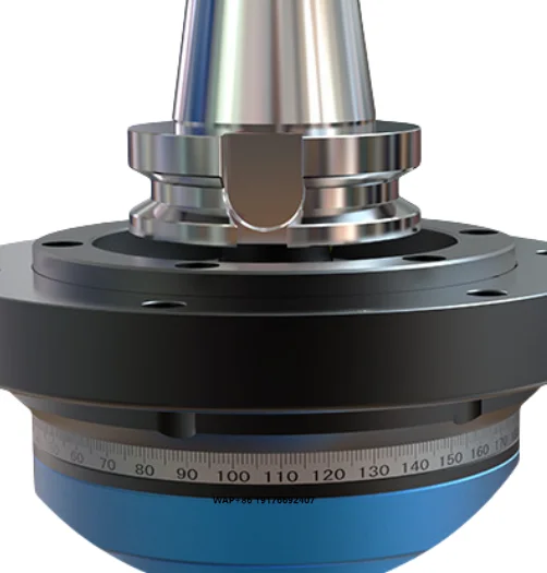Double Head Machinery Tools 90 Degree Right Angle Milling Head Bt40