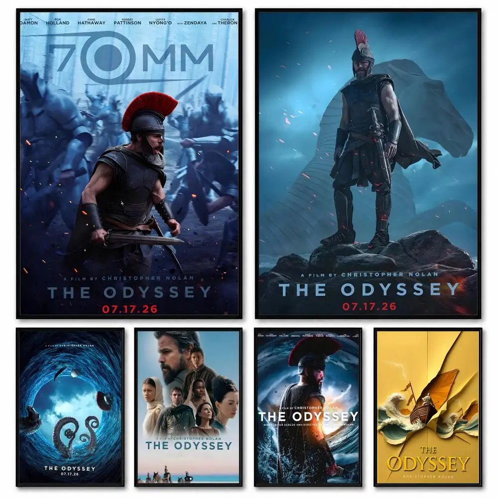The Odyssey Movie Poster Room Decor Home Wall Art Printing Waterproof Garage BedRoom Posters Gift