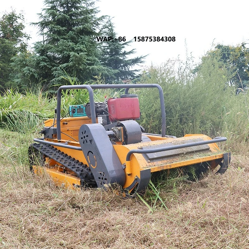 

In Stock Fast Delivery Small Tractor Flail Mower High Quality Remote Control Flail Mower for Villa Courtyard Flail Lawn Mower