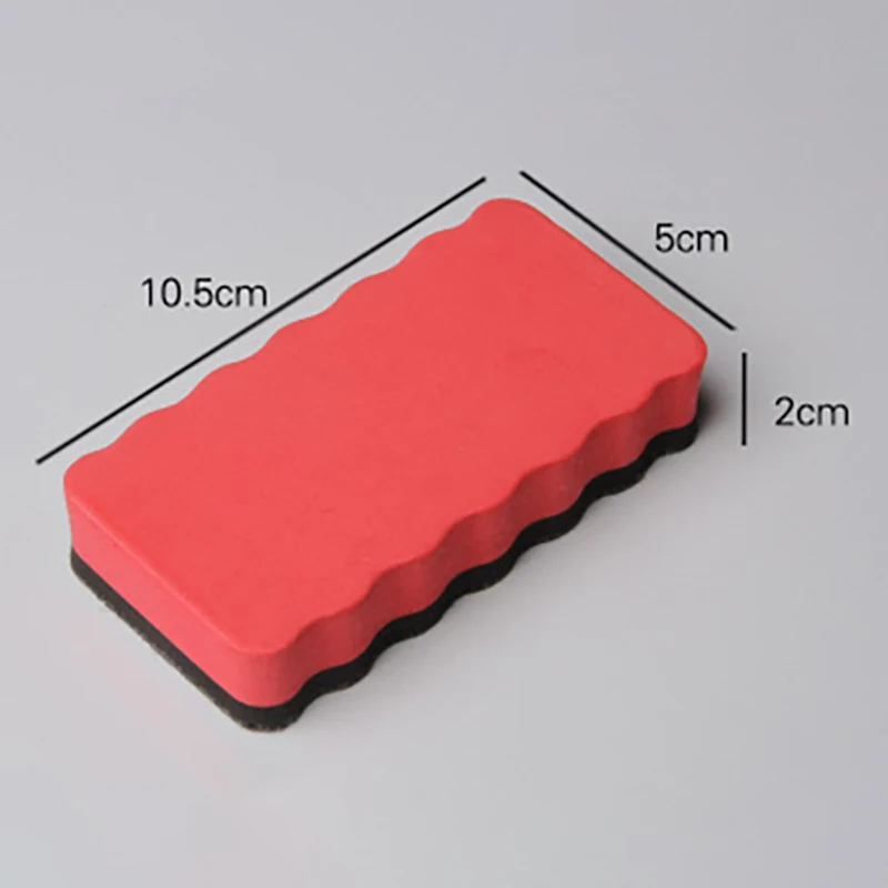 1 قطعة السبورة المغناطيسي السبورة ممحاة الأنظف الجاف مسح قلم ماركر منفضة أبيض أسود الطباشير مجلس المعطي اللون