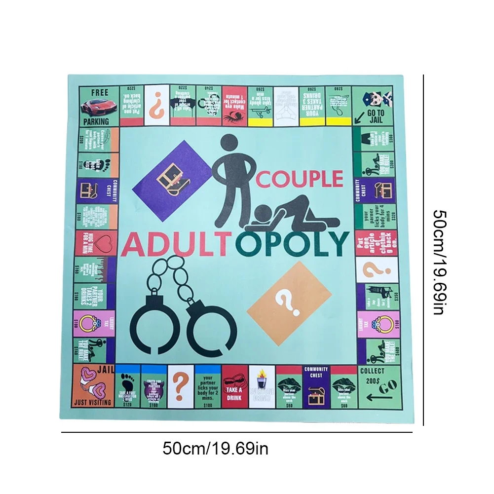 2025 New Adult Couple Game Night  Games Couple Board Funny Interactive 2 Player Board Game