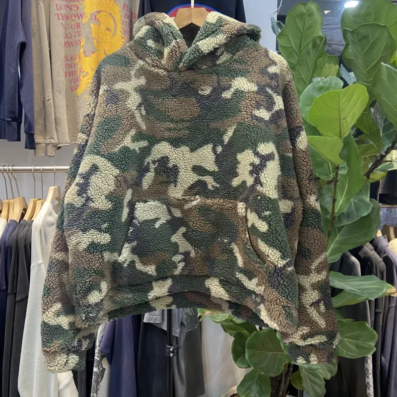 

Мужская камуфляжная толстовка с капюшоном в американском стиле ретро, свободная верхняя одежда, теплая длинная молодежная повседневная одежда све