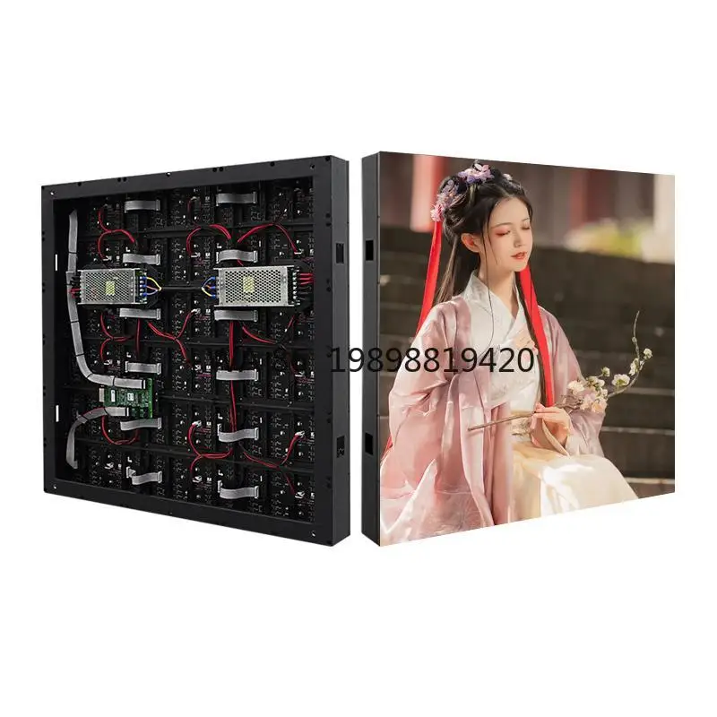 

Дисплей P2 Хорошая цена Фиксированная светодиодная видеостенная панель Светодиодный экран 768*768 мм P3.076 Крытый сценический фон Тонкий светодиодный