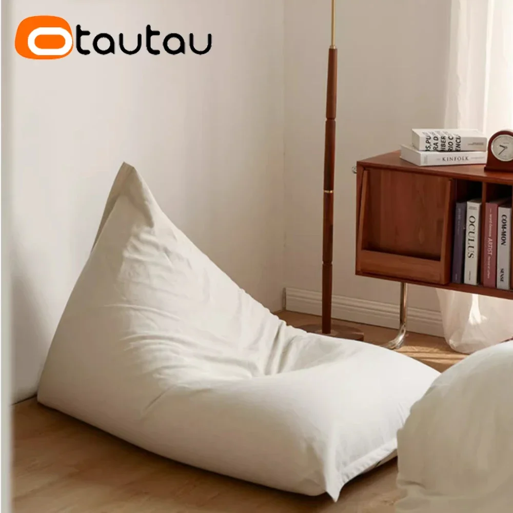 OTAUTAU Pure Cotton Bean Bag Cover DD173【No Filler Inside! You Need To Buy Filler By Yourself !】