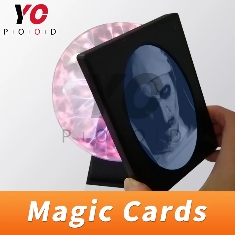 Magic cards escape room prop magic gadgets design customs props in escape room magic mechanism room escape game