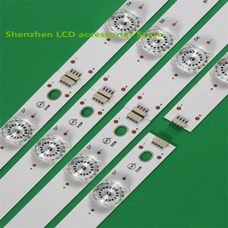 แถบไฟแบ็คไลต์ LED สำหรับ58D2P 58DP600 58F8แถบแสง LB-C580U18-EF8-R-G01-XRD1 100% ใหม่