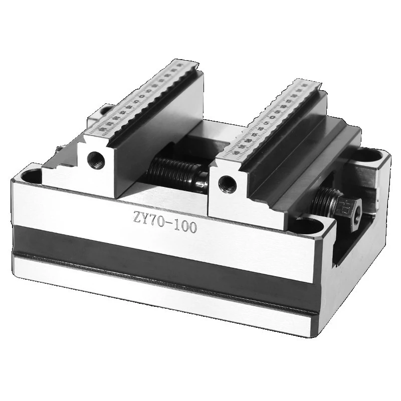 Precision four-axis five-axis turntable fixture self-centering CNC vice numerical control machining center flat mouth pliers