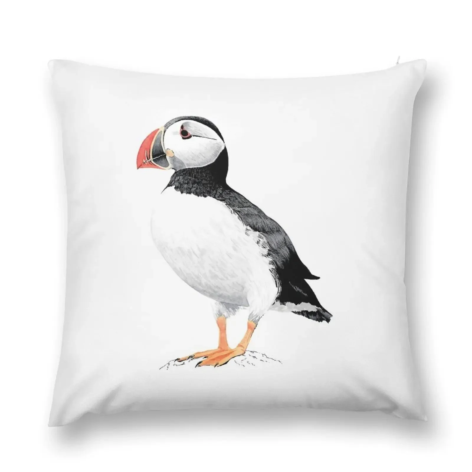 The Puffin Throw Pillow Rectangular Cushion Cover christmas decorations 2025 pillow