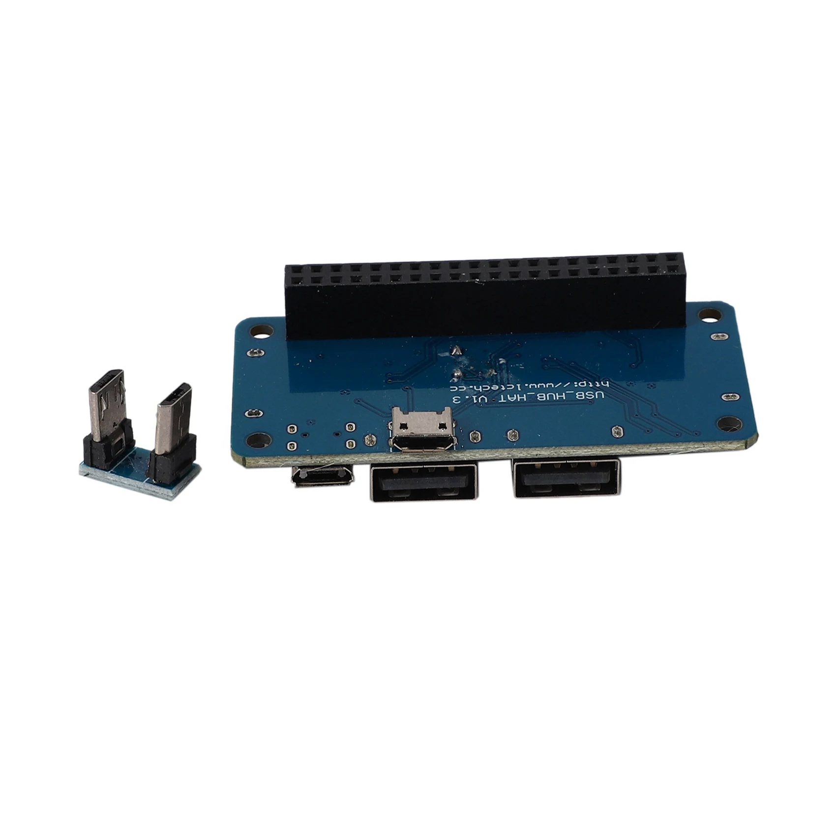Efficient 2X 4 Ports USB HUB HAT For Raspberry Pi 3 / 2 / Zero W Extension Board USB To UART For Serial Debugging