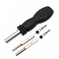 Professional Screwdriver 3.8mm + 4.5mm Security Tool Bit Gamebit For  NES N64 Gameboy C90F