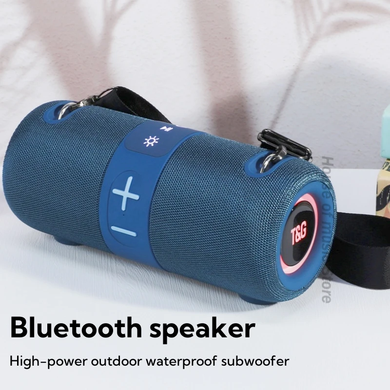 2024 Hot Selling TG672 High-powered 3600mAh Outdoor Portable Waterproof Subwoofer RGB Lamp BT5.3 Wireless Speakers Loudspeaker