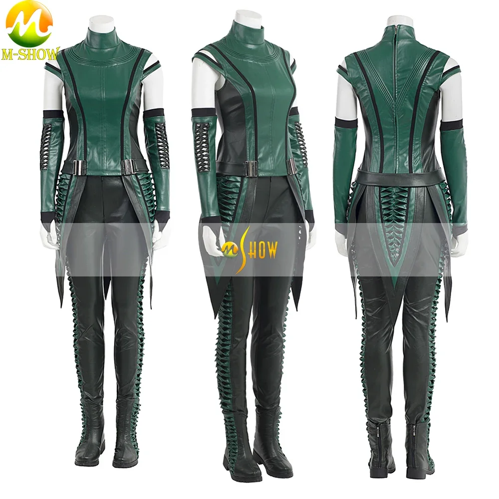 Women Mantis Cosplay Costume Jacket Pants Guardians Mantis Battle Green Suit Halloween Party Outfit