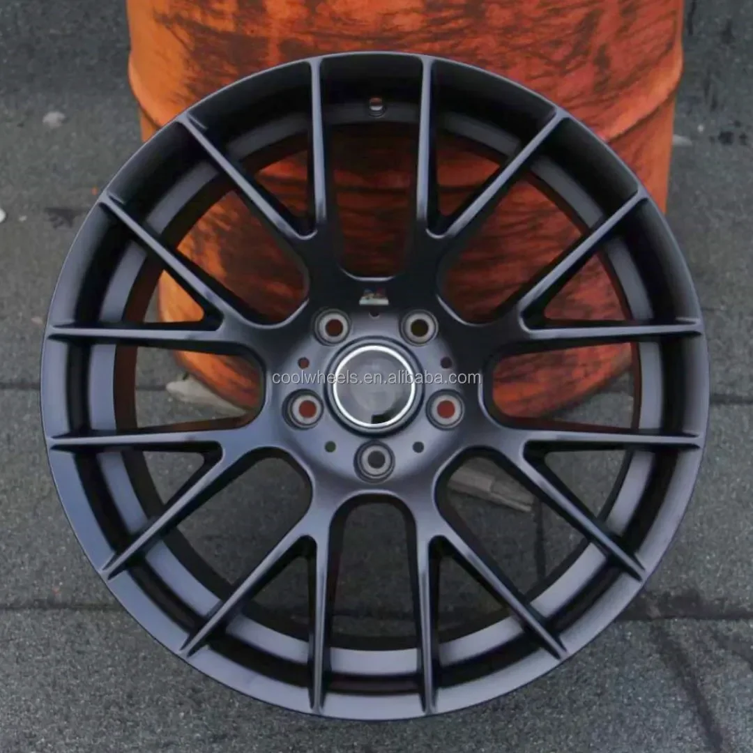 Light weight 5x120 wheels 18 19 inch 8/9J matte black alloy rims disc for Bmw F30 wheels 1M E60 E34 E38 E39 E90 E92 F10 E46