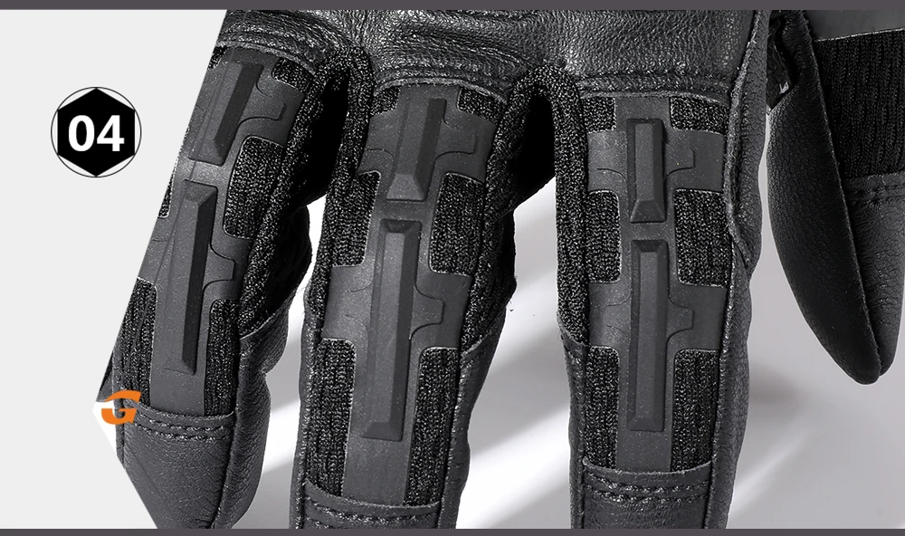 Taktische Outdoor-Handschuhe mit Touchscreen, Hartschale, rutschfeste Schutzausrüstung für Sport, Wandern, Klettern, Jagd, Radfahren, Motorrad – Detail 16