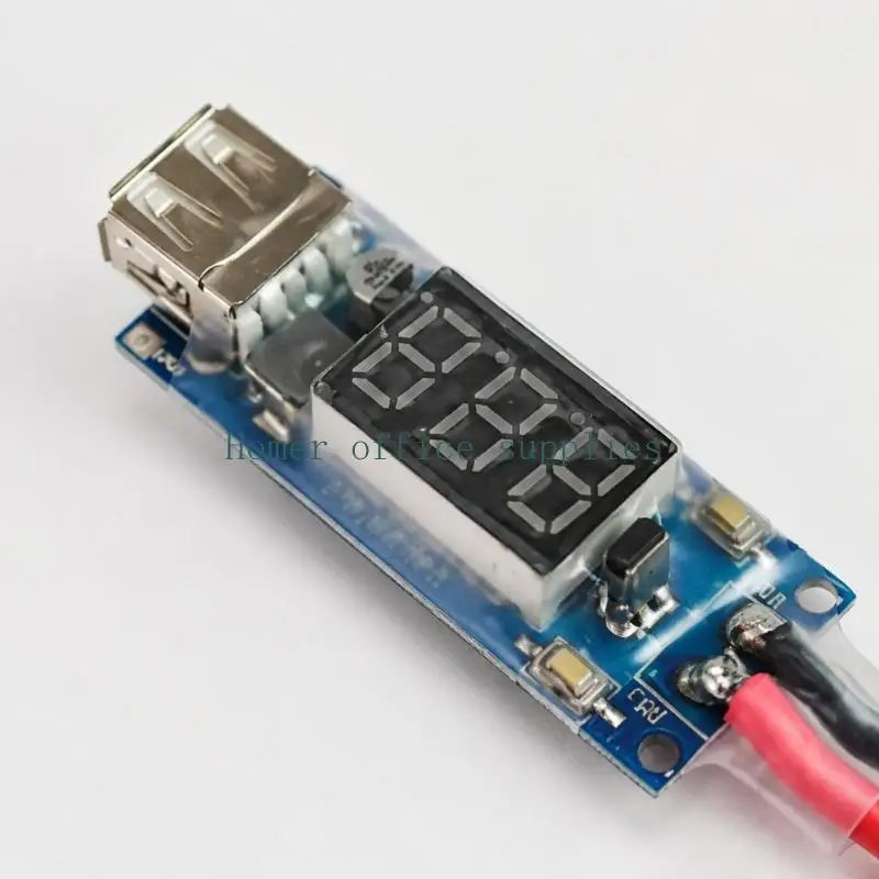 K43B Digital Input Readout Power Unit for Model Batteries with 5 V 2 A USB-A Female Output and Plastic-Metal Construction