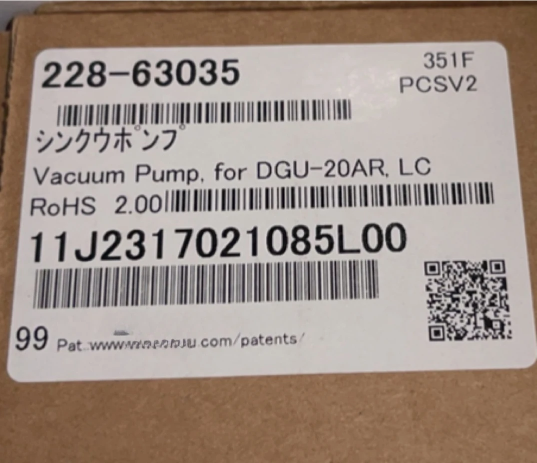 For Shimadzu Vacuum Pump 228-63035 Original Promotion