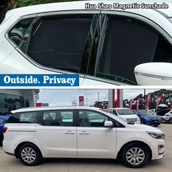 Magnetic Car Sunshade Shield Windshield Frame Curtain Sun Shade Accessories  For Kia Carnival YP SEDONA 2015 - 2020 2019 2018