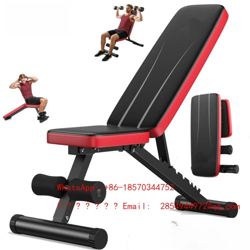 Fitness Chair Multifunctional Dumbbell Stool Sit-up Assisted Folding Chair